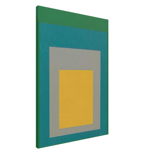 Josef Albers - HOMAGE TO THE SQUARE APPARITION 1959 Canvas - 20x30 cm / 8x12 inches-canvas