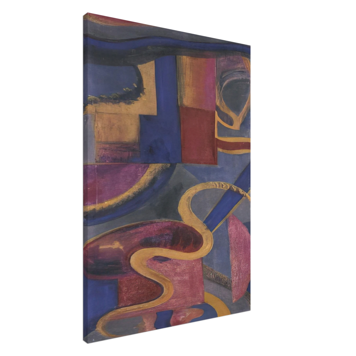 Julius Evola - Composizione Dada - Abstract Art Canvas - 20x30 cm / 8x12 inches-canvas