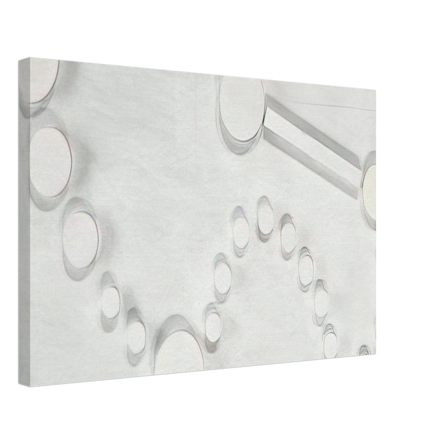 Lolo Soldevilla - Untitled - Concretism 1 Canvas - 40x60 cm / 16x24 inches-canvas