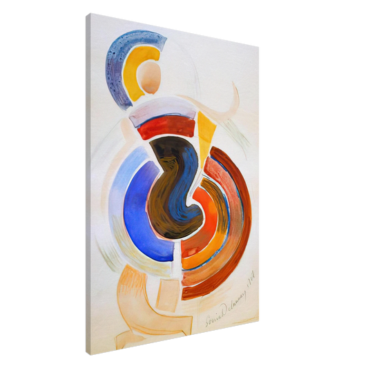 Sonia Delaunay - UTITLED Canvas - 20x30 cm / 8x12 inches-canvas
