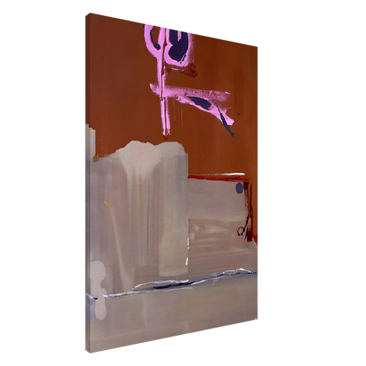 Helen Frankenthaler - Captain s Watch - 1986 Canvas - 20x30 cm / 8x12 inches-canvas