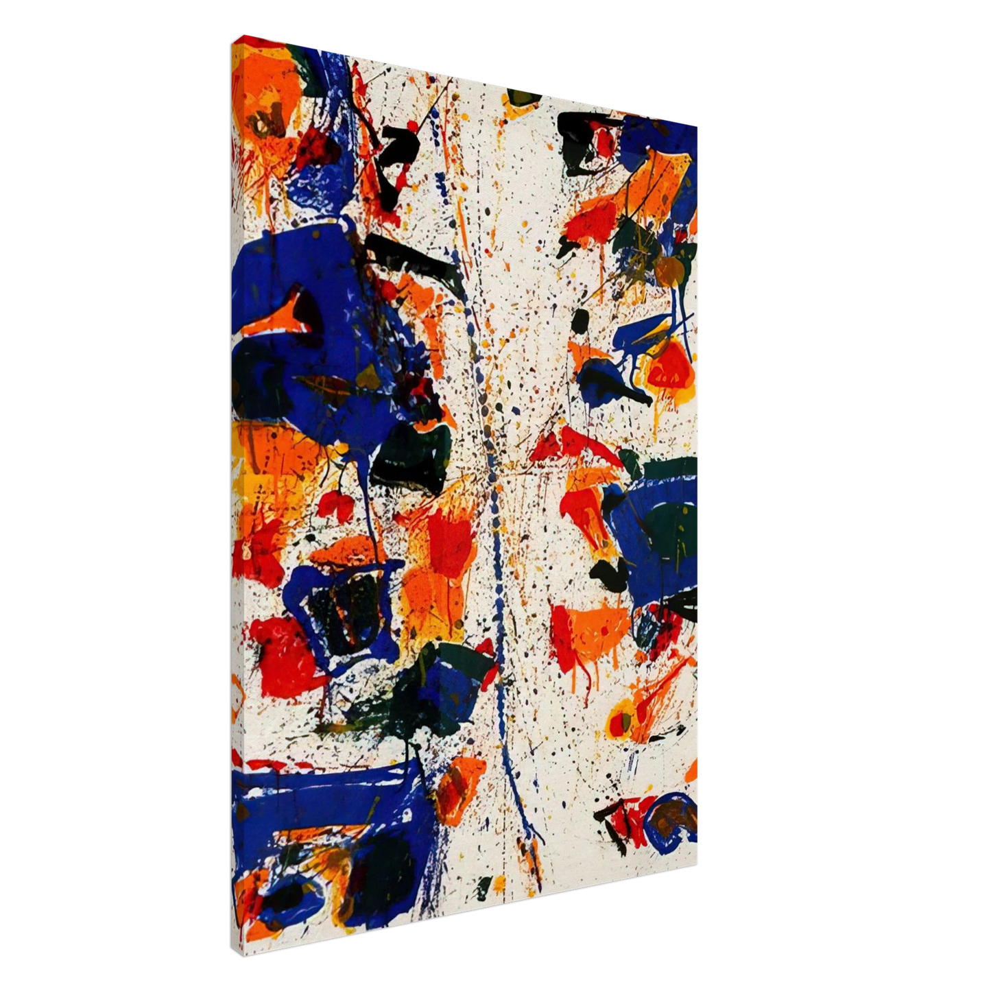 Sam Francis - The White Line Canvas - 20x30 cm / 8x12 inches-canvas
