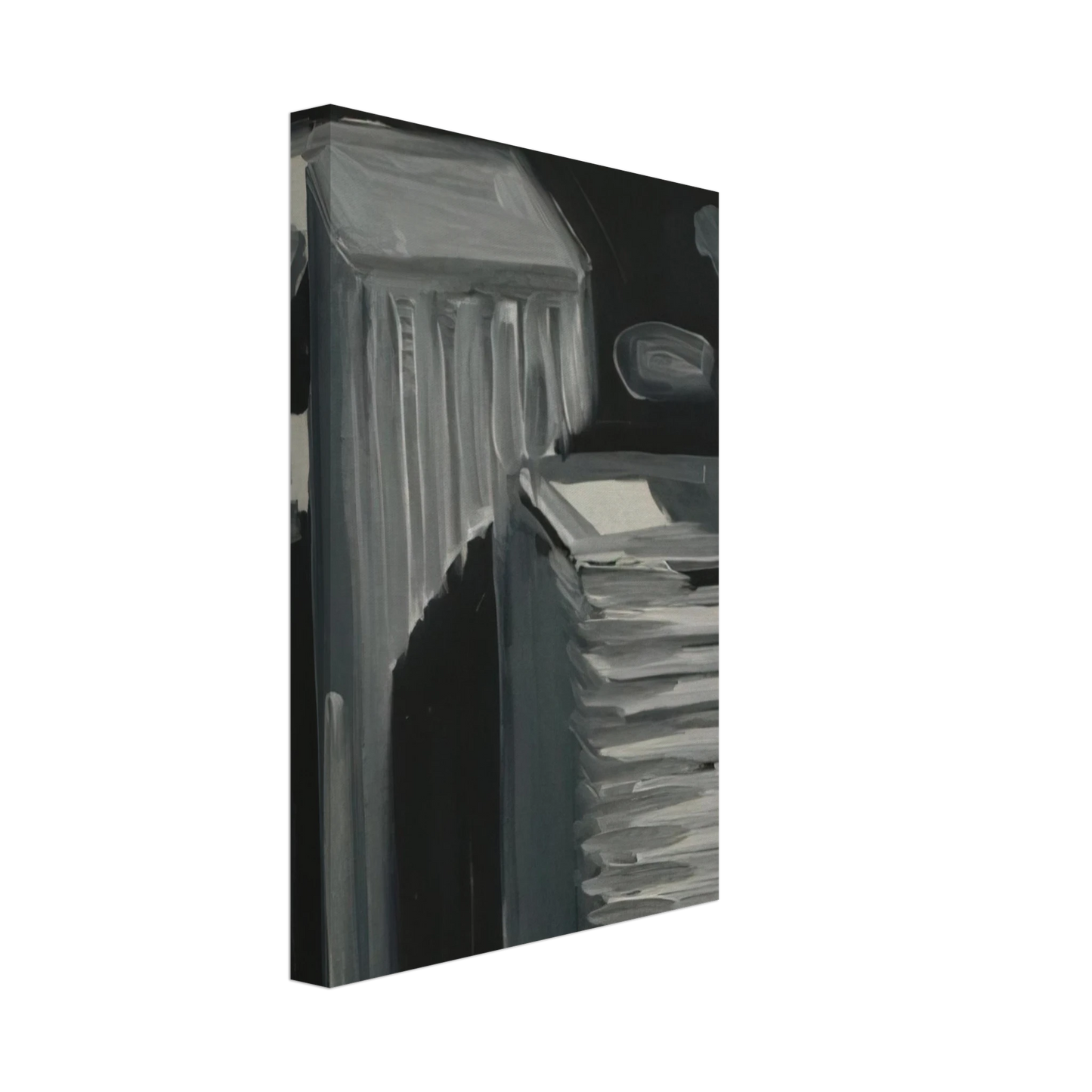 Gerhard Richter - TOWNSCAPE 1968 5 Canvas - 70x100 cm / 28x40 inches-canvas