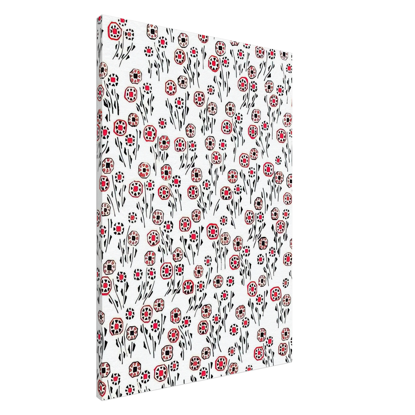 Sonia Delaunay - COMPOSITION 18 Canvas - 20x30 cm / 8x12 inches-canvas