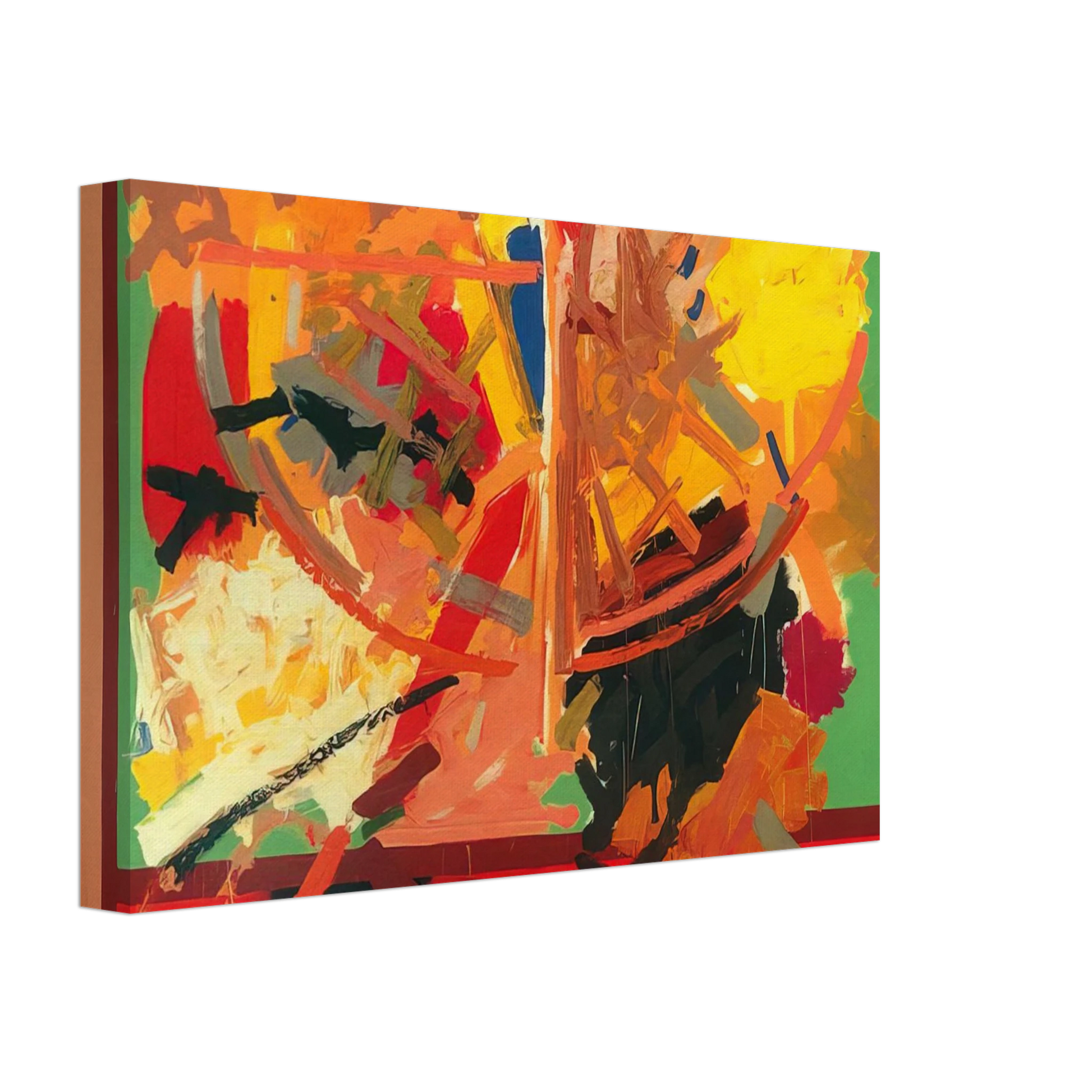 John Ferren - Greenock - 1958 Canvas - 70x100 cm / 28x40 inches-canvas