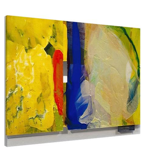 Sam Gilliam - Fog Light Canvas - 20x30 cm / 8x12 inches-canvas