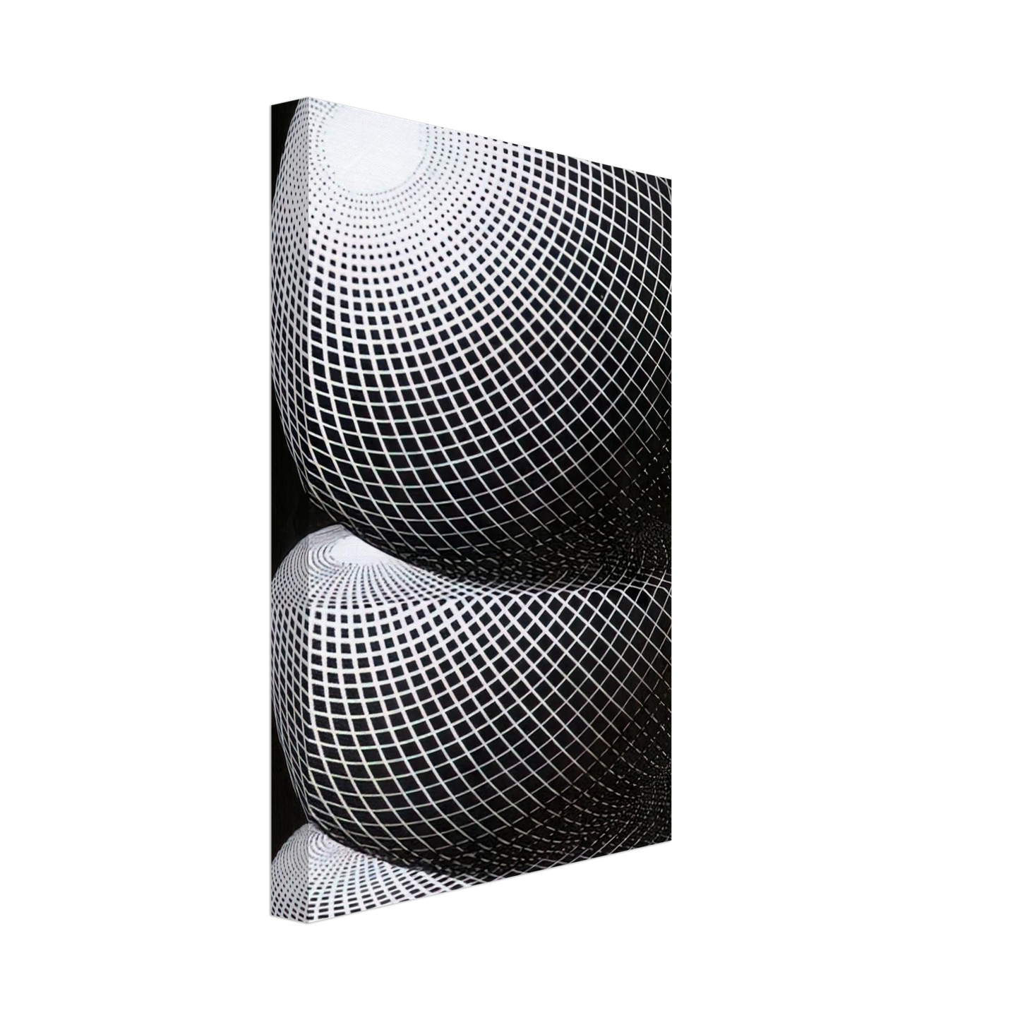 MC Escher - THREE SPHERES I SCHEME Canvas - 70x100 cm / 28x40 inches-canvas