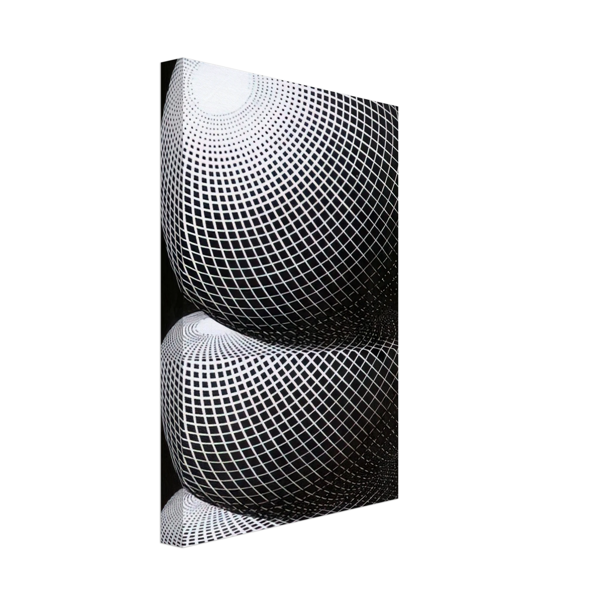 MC Escher - THREE SPHERES I SCHEME Canvas - 70x100 cm / 28x40 inches-canvas