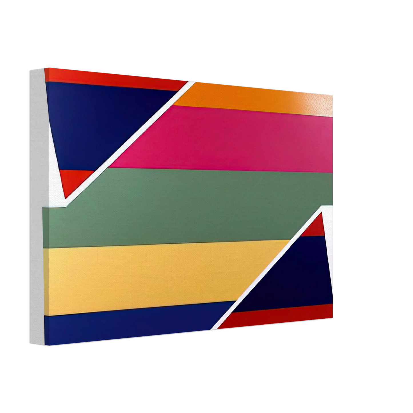 Larry Zox - Rotation I - 1980 Canvas - 70x100 cm / 28x40 inches-canvas