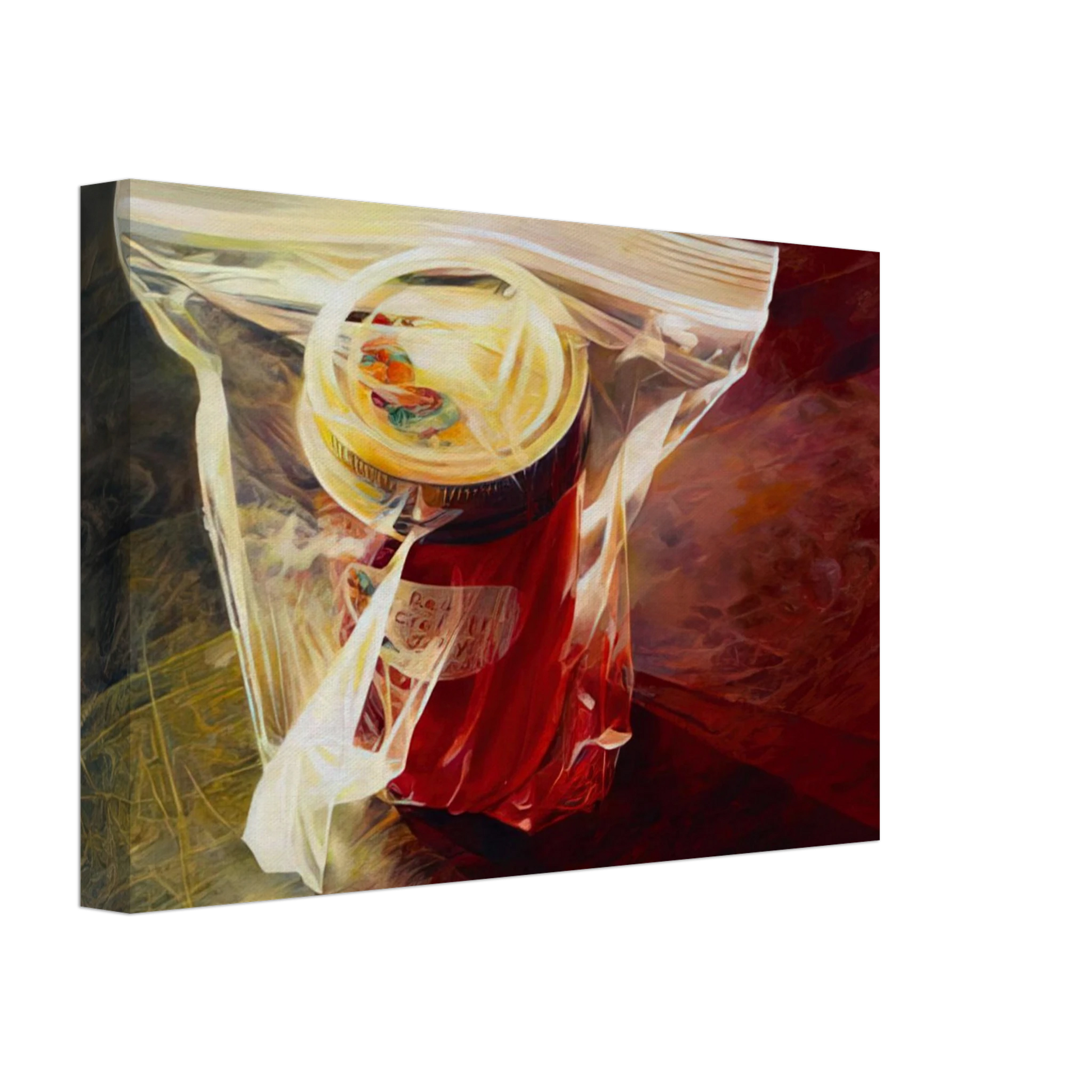 Mary Pratt - Specimen from Another Time - 2001 Canvas - 40x60 cm / 16x24 inches-canvas