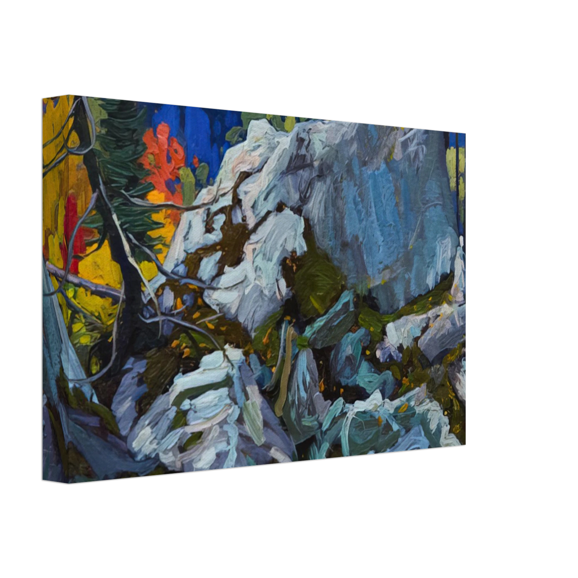 Lawren Harris - Autumn Batchewana - 1918 Canvas - 70x100 cm / 28x40 inches-canvas