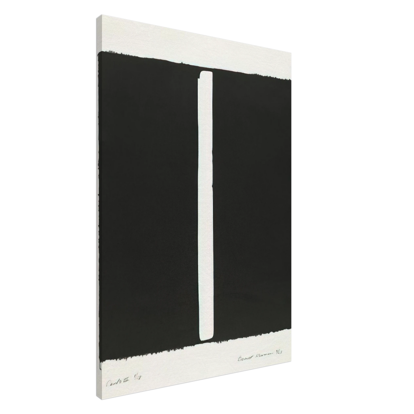 Barnett Newman - Canto III Canvas - 20x30 cm / 8x12 inches-canvas