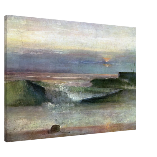 Victor Pasmore - THE WAVE 1944 Canvas - 20x30 cm / 8x12 inches-canvas