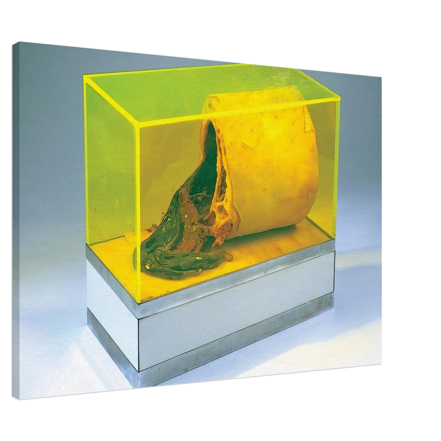 Paul Thek - Untitled - 1966 Canvas - 20x30 cm / 8x12 inches-canvas