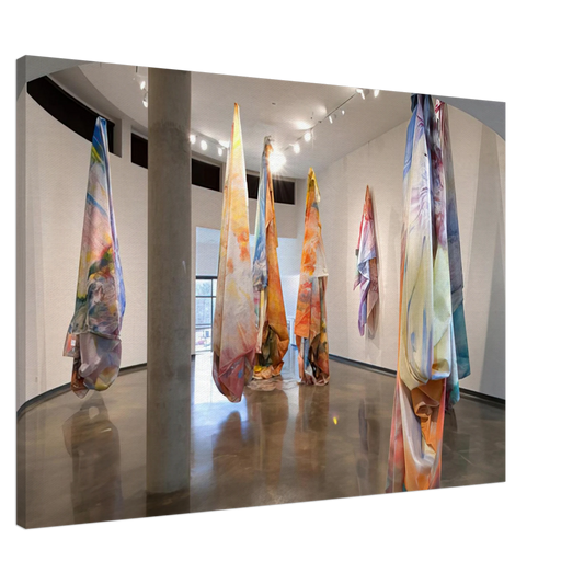 Sam Gilliam - Close to Trees Canvas - 20x30 cm / 8x12 inches-canvas