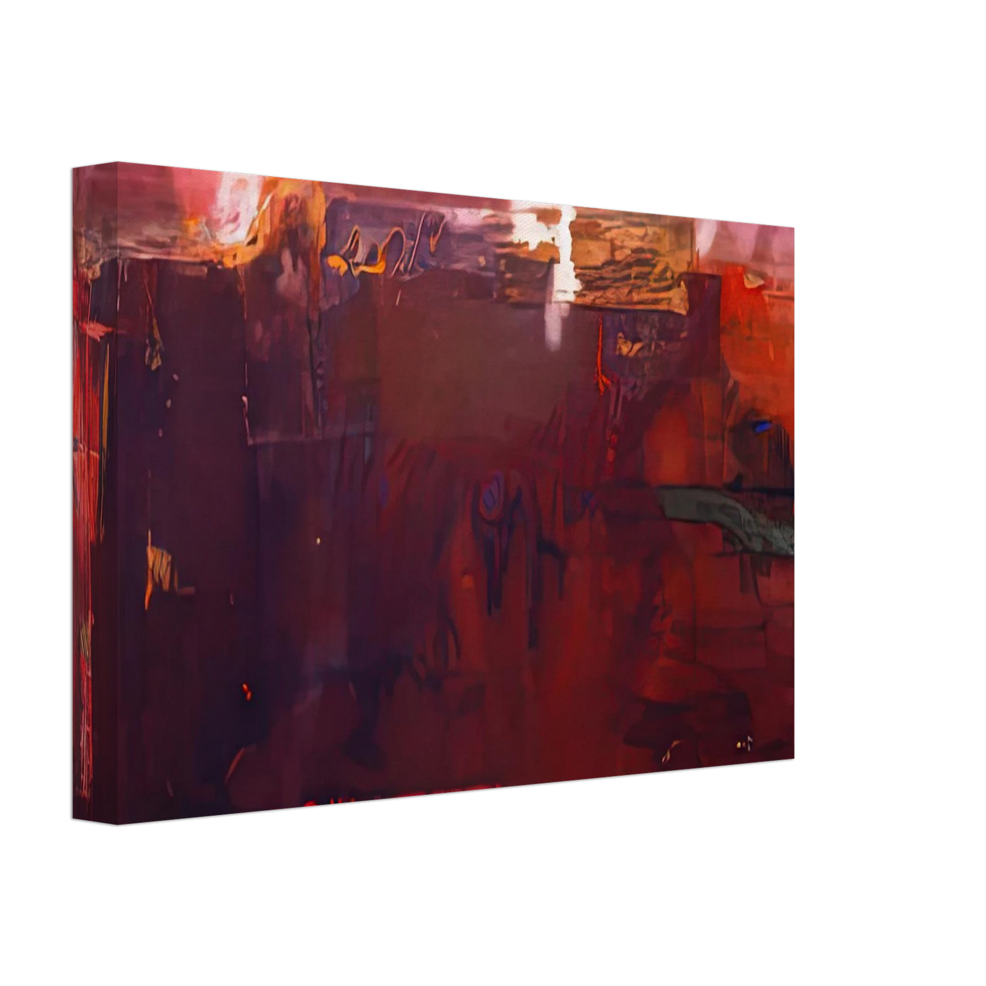 Helen Frankenthaler - Carousel, 1979- Canvas - 40x60 cm / 16x24 inches-canvas