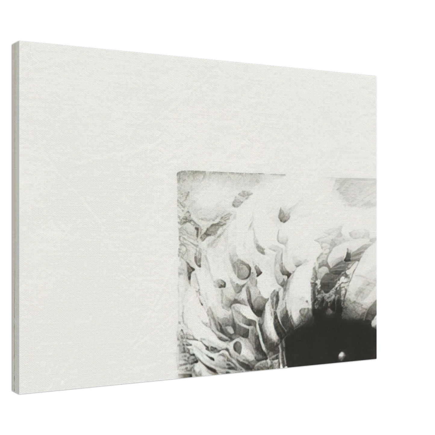 Lee Bontecou - EIGHTH STONE 1968 Canvas - 20x30 cm / 8x12 inches-canvas