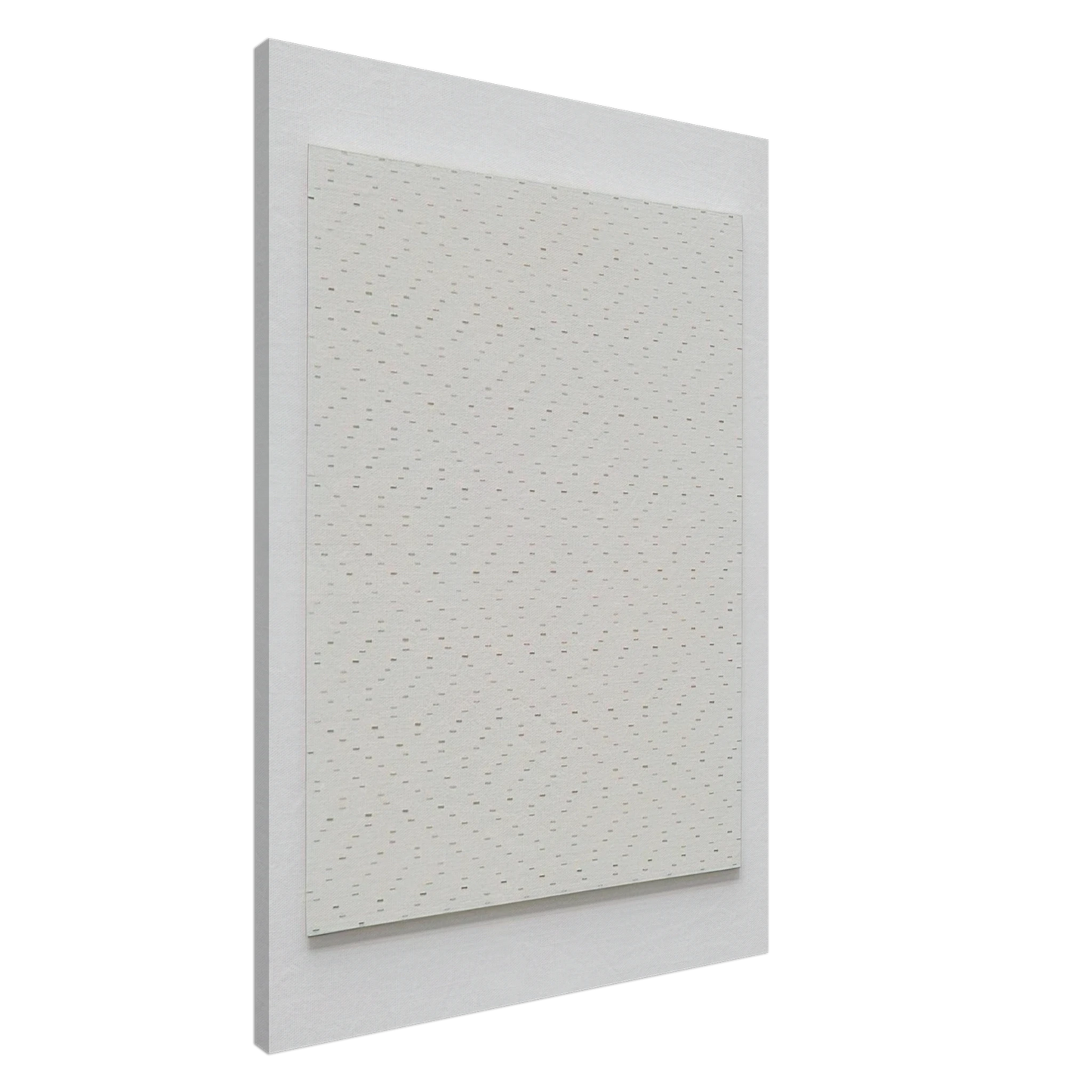 Francois Morellet - Tous les 5 cm, tous les 6 cm, No. 74075 - 1974 Canvas - 20x30 cm / 8x12 inches-canvas