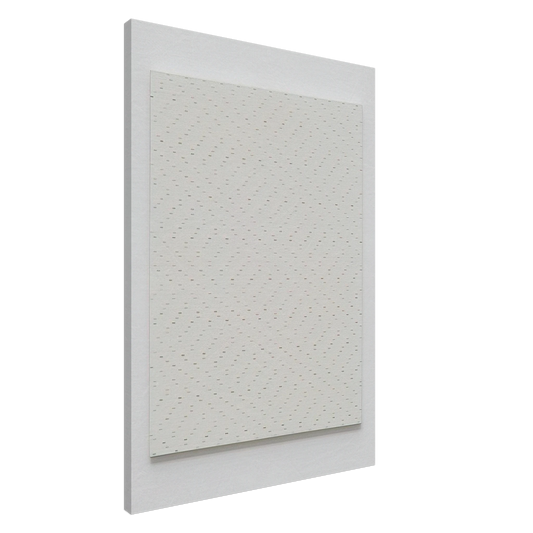 Francois Morellet - Tous les 5 cm, tous les 6 cm, No. 74075 - 1974 Canvas - 20x30 cm / 8x12 inches-canvas