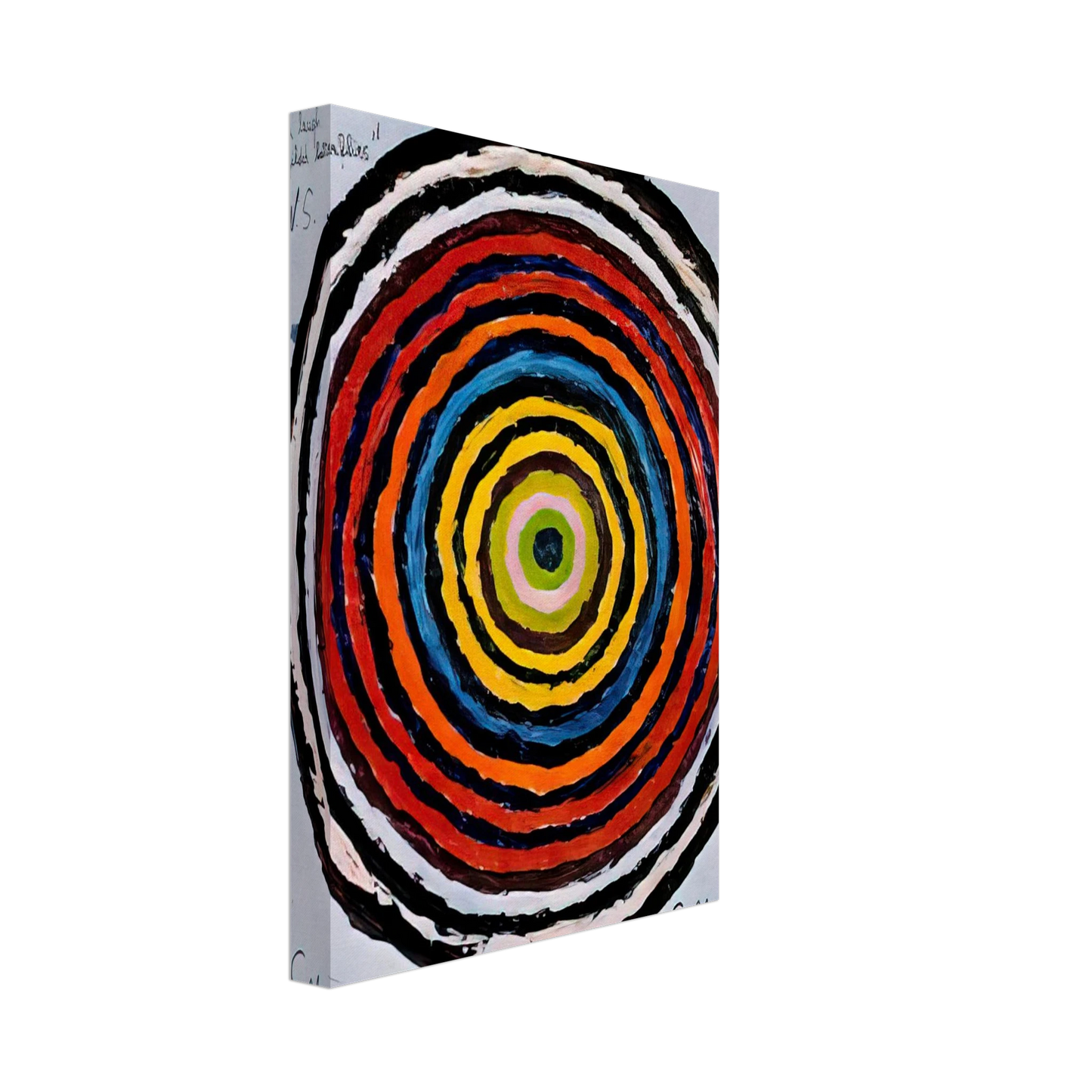 Alfred Jensen - My Oneness, A Universe of Colours - 1957 Canvas - 40x60 cm / 16x24 inches-canvas