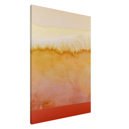 Ronnie Landfield - Carmen's Opal - 1979 Canvas - 20x30 cm / 8x12 inches-canvas