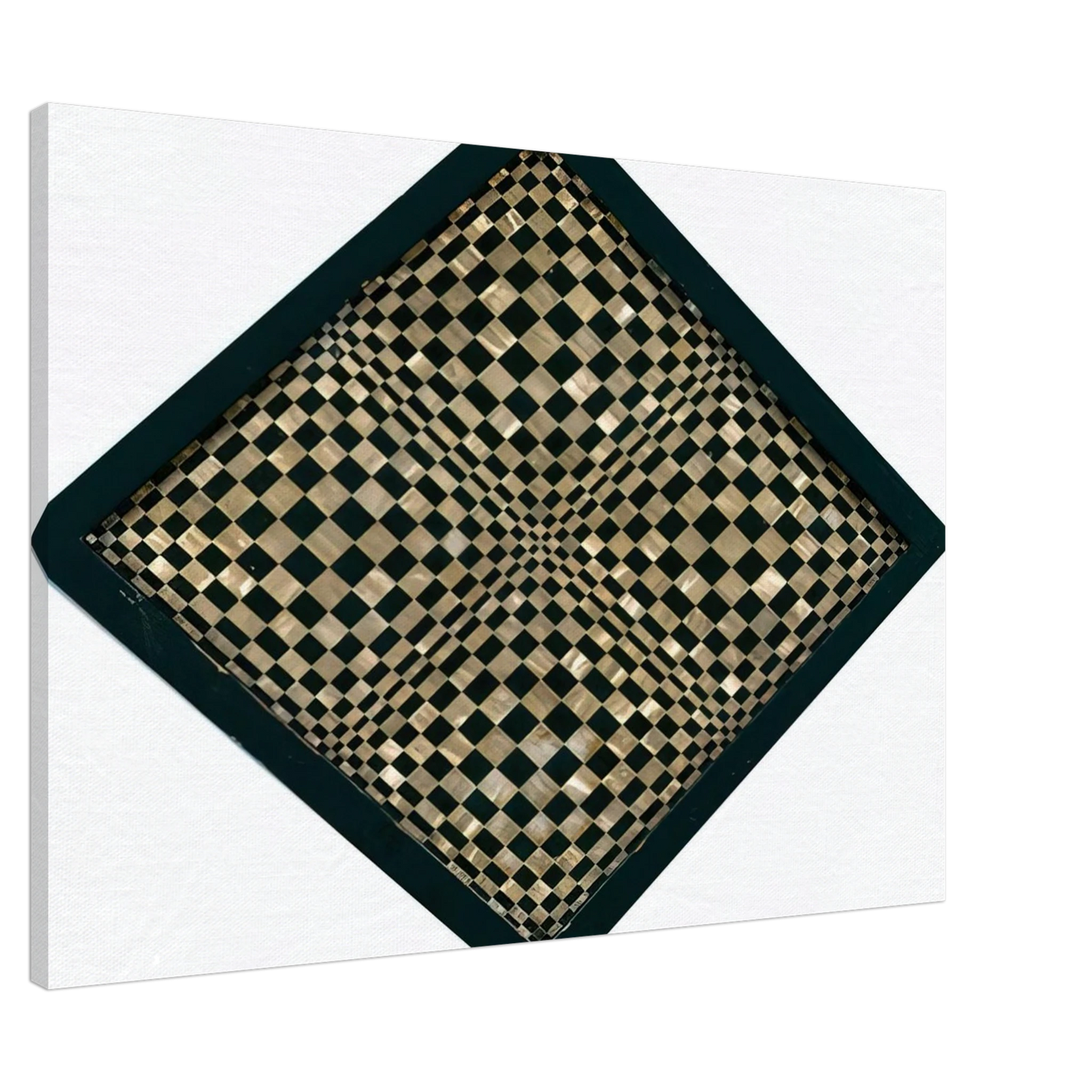 Dadamaino - Oggetto ottico dynamico - Op Art Canvas - 20x30 cm / 8x12 inches-canvas