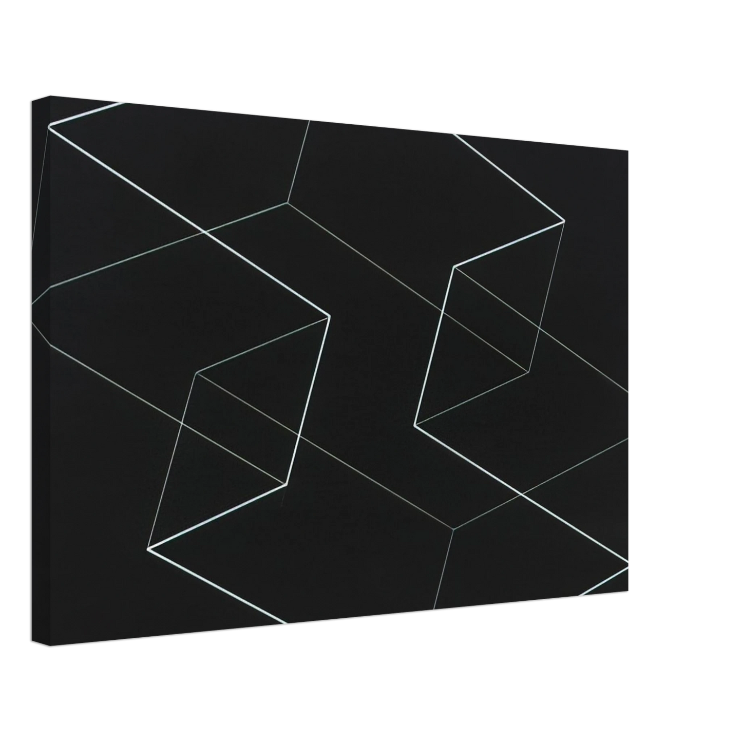 Josef Albers - M 5 1954 Canvas - 40x60 cm / 16x24 inches-canvas