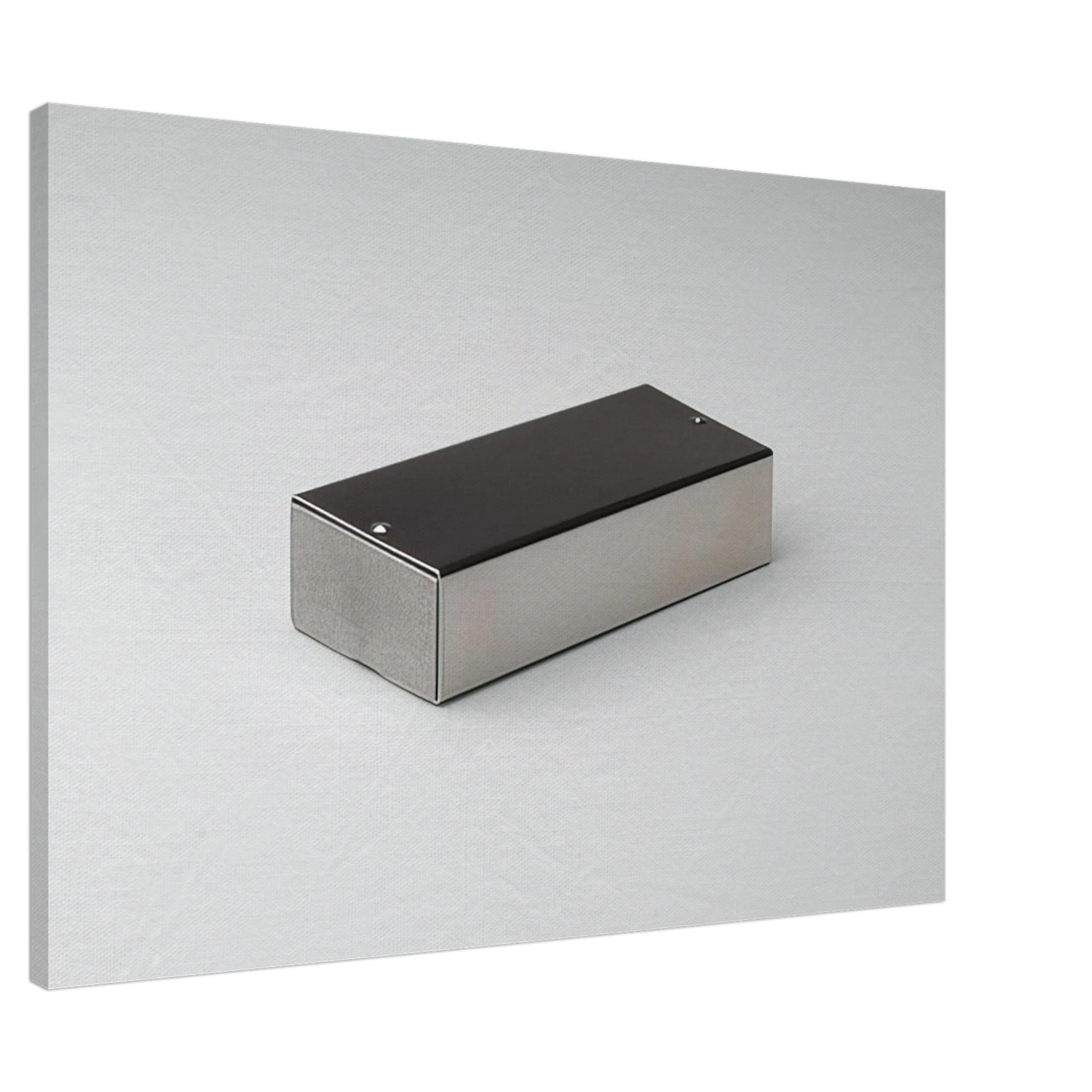 Bruno Munari - Double Ashtray Model No. 205A Cipro - 1974 Canvas - 20x30 cm / 8x12 inches-canvas