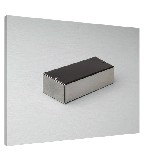 Bruno Munari - Double Ashtray Model No. 205A Cipro - 1974 Canvas - 20x30 cm / 8x12 inches-canvas