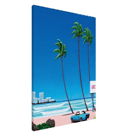 Hiroshi Nagai - Light Mellow Sealine Canvas - 20x30 cm / 8x12 inches-canvas