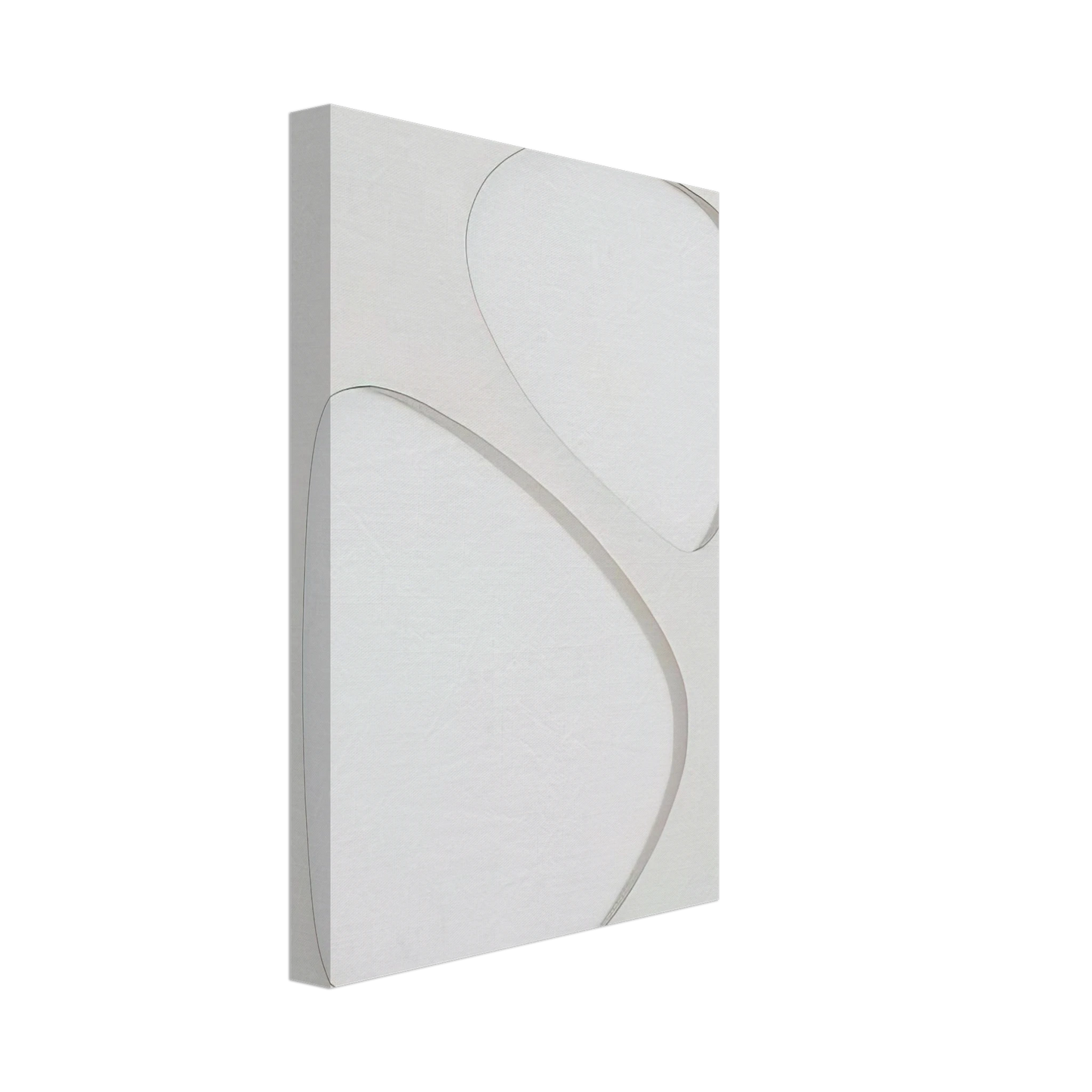 Dadamaino - Volume bianco - 1959 Canvas - 70x100 cm / 28x40 inches-canvas