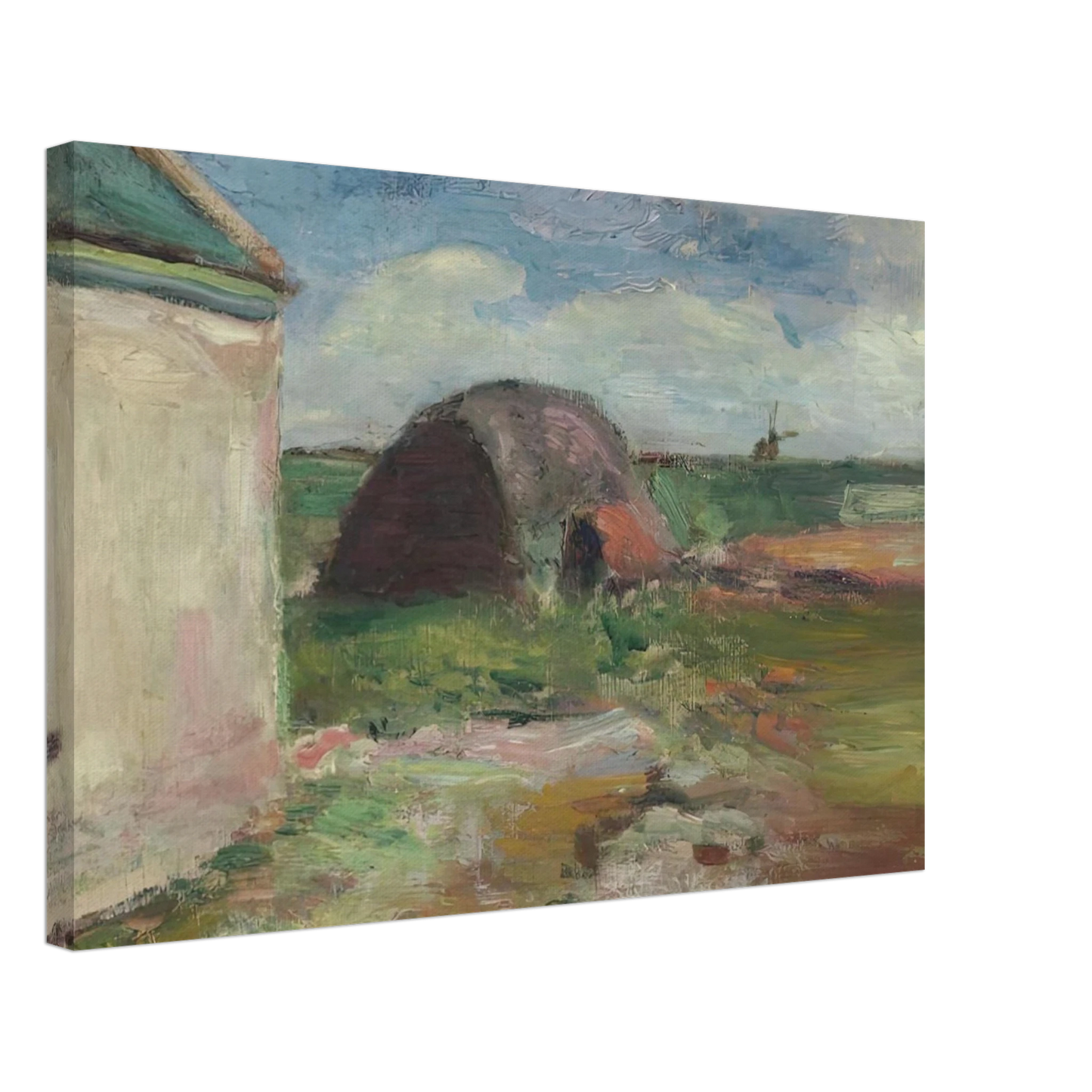 Henri Matisse - PAYSAGE DE BRETAGNE 1896 Canvas - 70x100 cm / 28x40 inches-canvas