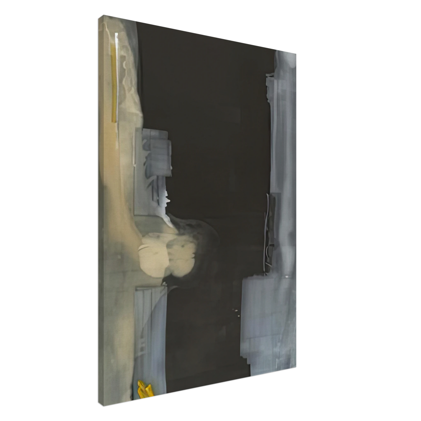 Helen Frankenthaler - Toward Dark, 1988- Canvas - 20x30 cm / 8x12 inches-canvas