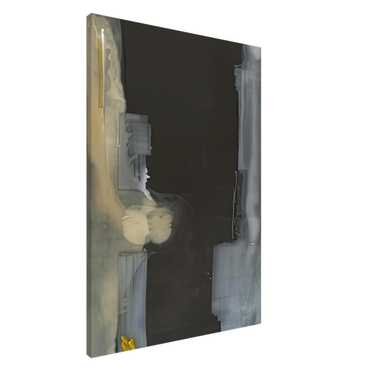 Helen Frankenthaler - Toward Dark, 1988- Canvas - 20x30 cm / 8x12 inches-canvas