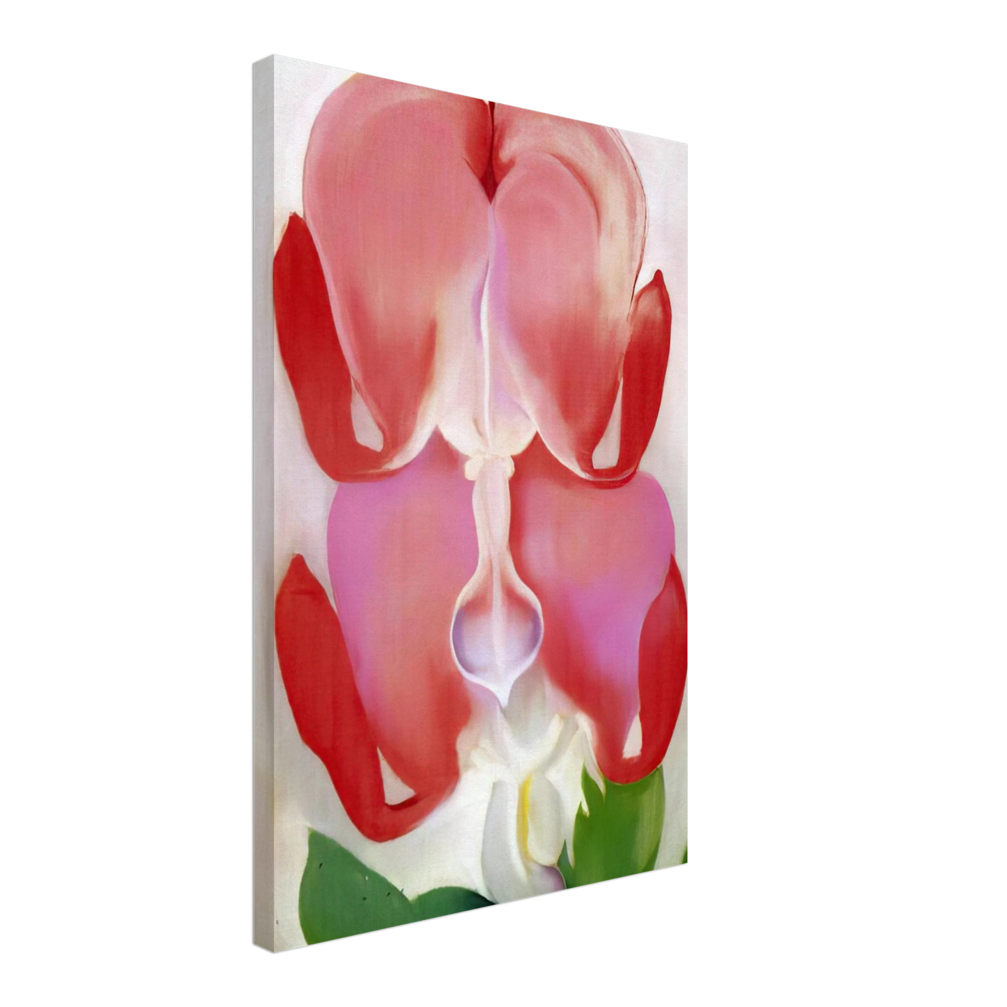 Georgia O'Keeffe - Bleeding Heart Canvas - 40x60 cm / 16x24 inches-canvas