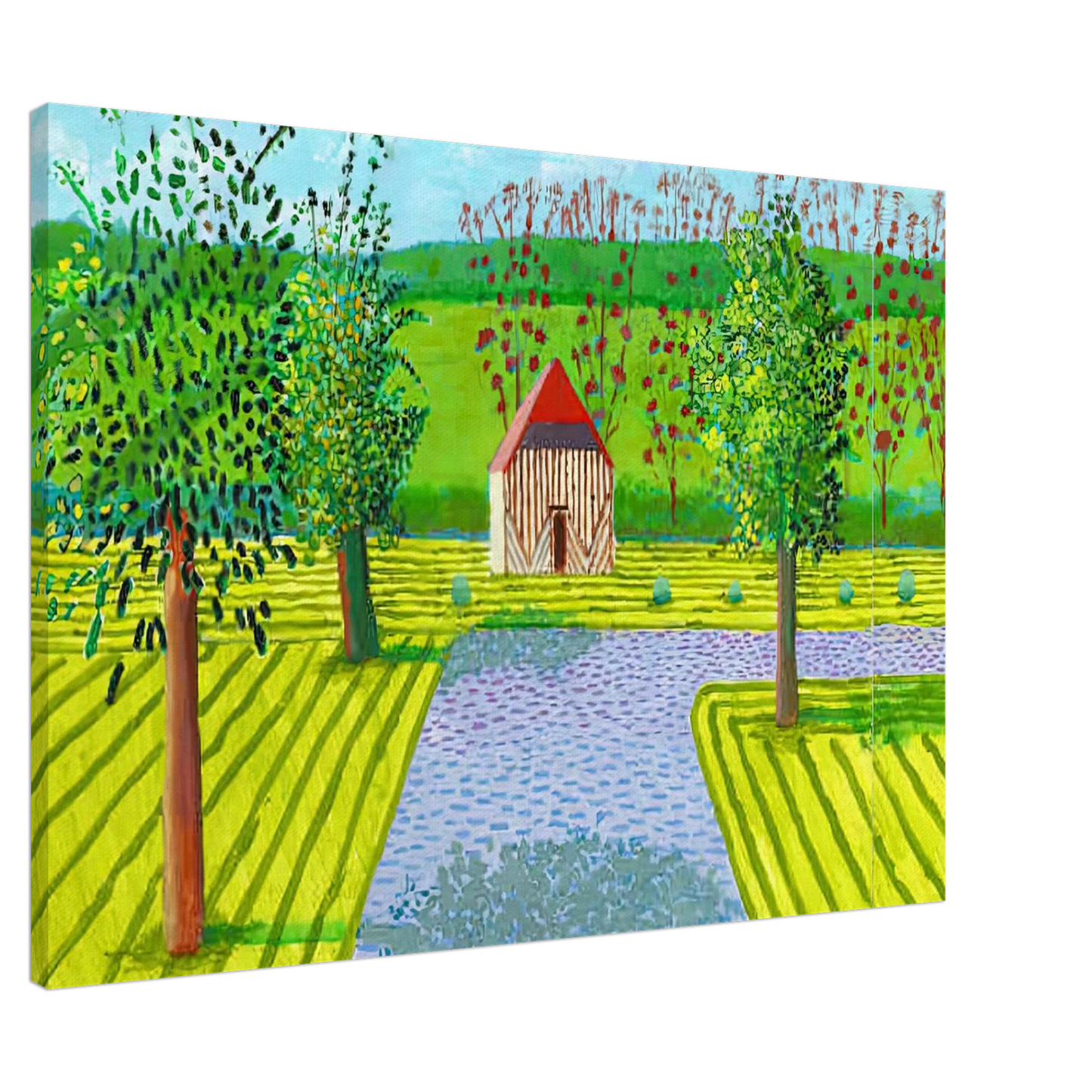 David Hockney - David Hockney Canvas - 20x30 cm / 8x12 inches-canvas