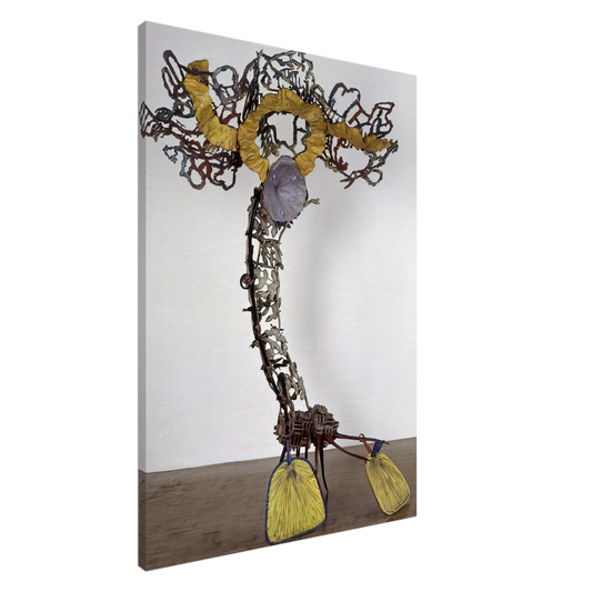 Nancy Graves - Cantileve - 1983 Canvas - 20x30 cm / 8x12 inches-canvas