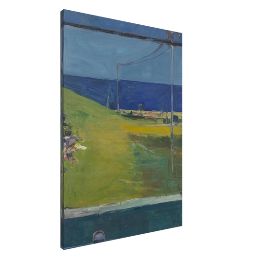 Richard Diebenkorn - Ocean from a Window Canvas - 20x30 cm / 8x12 inches-canvas