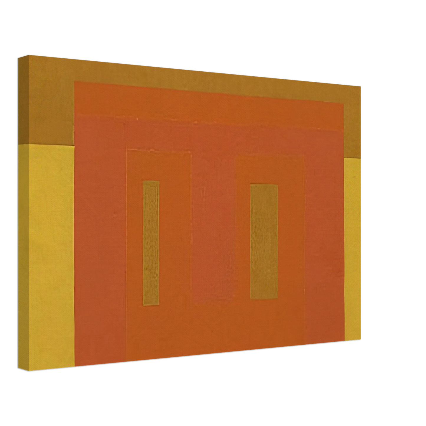 Josef Albers - VARIANT ADOBE SOUTHERN CLIMATE 1948 Canvas - 70x100 cm / 28x40 inches-canvas