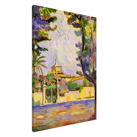 Henri Matisse - PLACE DES LICES ST TROPEZ 1904 Canvas - 20x30 cm / 8x12 inches-canvas