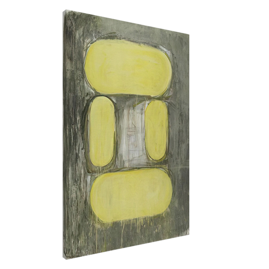 Ron Gorchov - Ulysses - 1979 Canvas - 20x30 cm / 8x12 inches-canvas