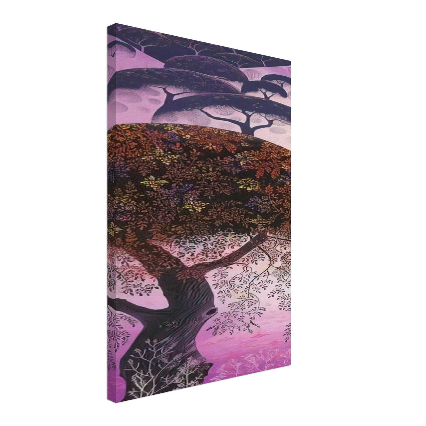 Eyvind Earle - California Tapestry Canvas - 70x100 cm / 28x40 inches-canvas