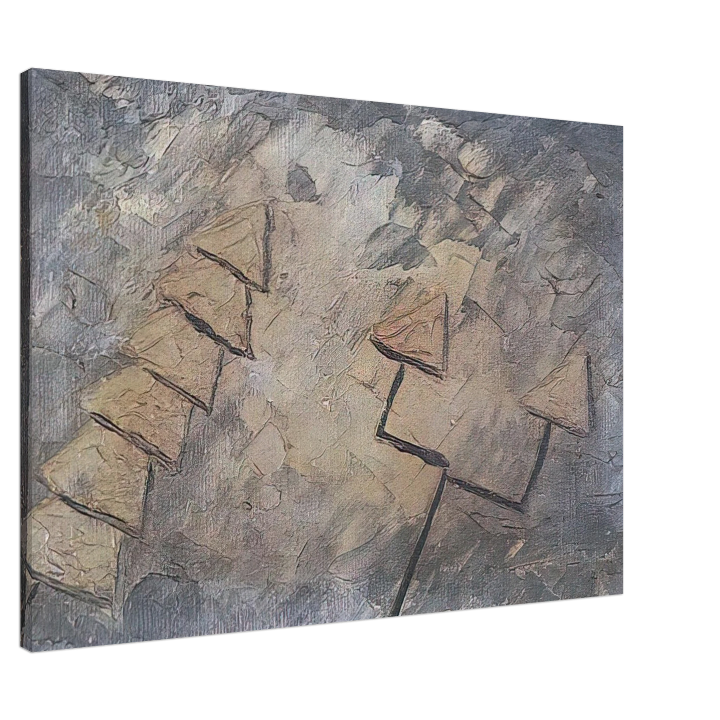 Forrest Bess - Untitled, No. 21 - 1947 Canvas - 20x30 cm / 8x12 inches-canvas