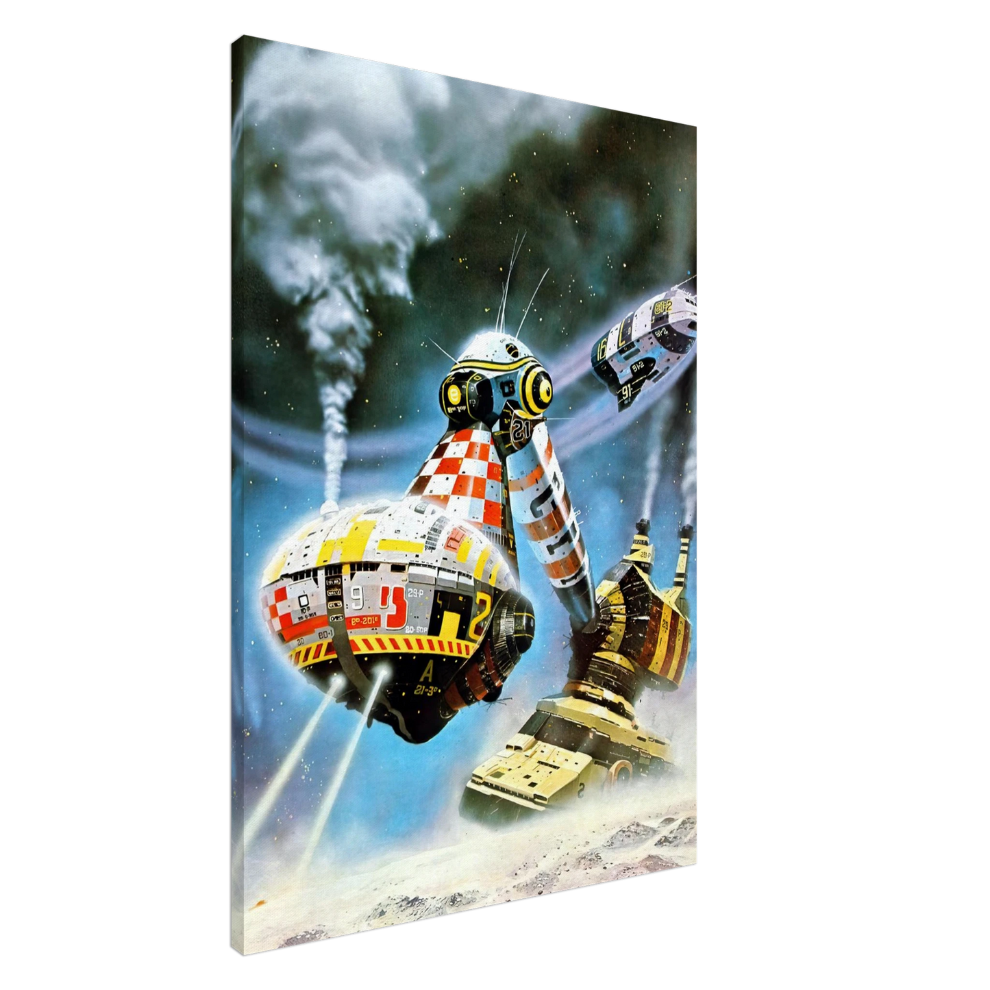 Chris Foss - Chris Foss Canvas - 20x30 cm / 8x12 inches-canvas