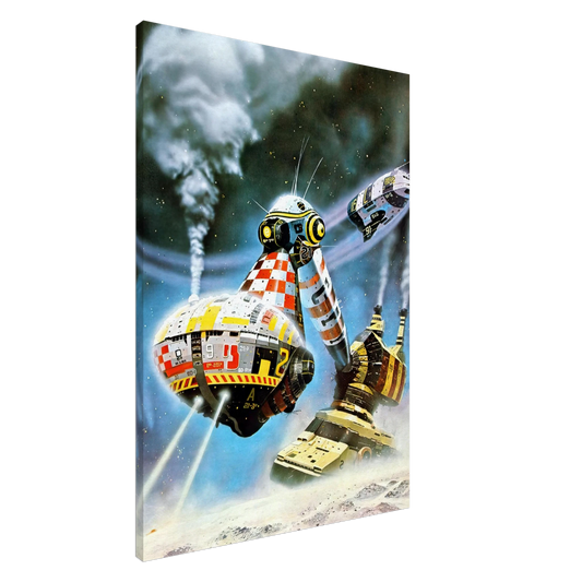 Chris Foss - Chris Foss Canvas - 20x30 cm / 8x12 inches-canvas
