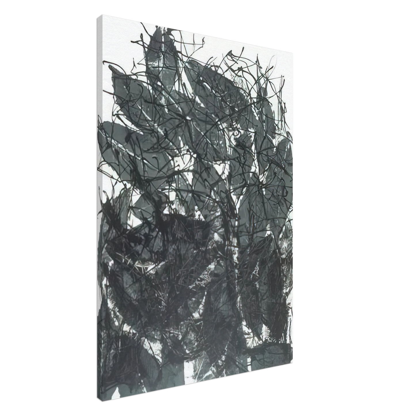 Jean-Paul Riopelle - Leaves I Canvas - 20x30 cm / 8x12 inches-canvas