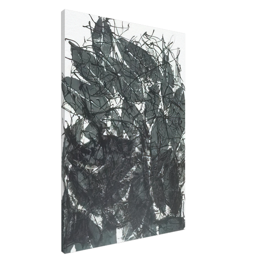 Jean-Paul Riopelle - Leaves I Canvas - 20x30 cm / 8x12 inches-canvas