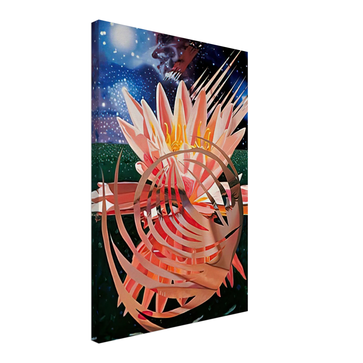 James Rosenquist - Welcome to the Water Planet Canvas - 40x60 cm / 16x24 inches-canvas