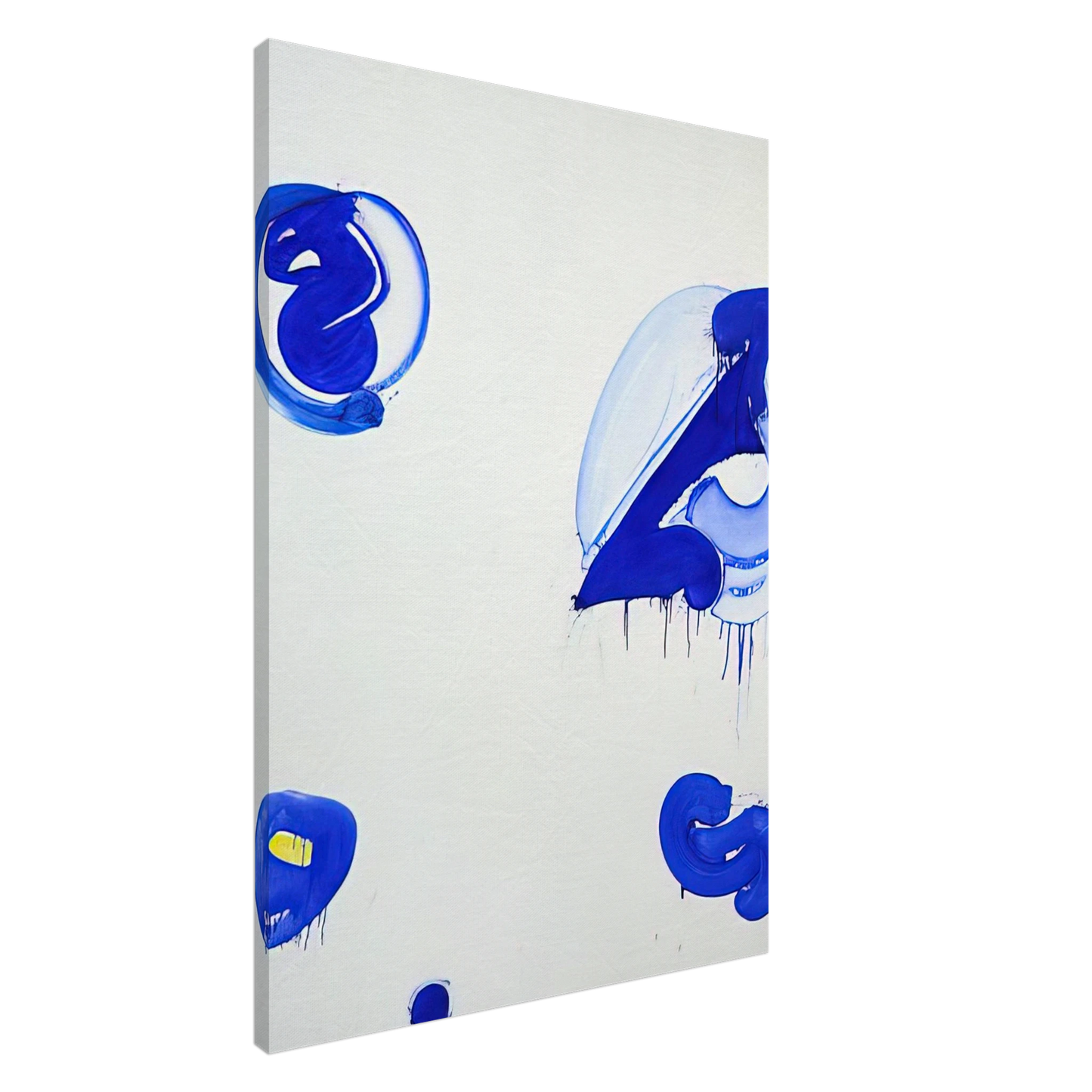 Sam Francis - Blue Balls V Canvas - 20x30 cm / 8x12 inches-canvas