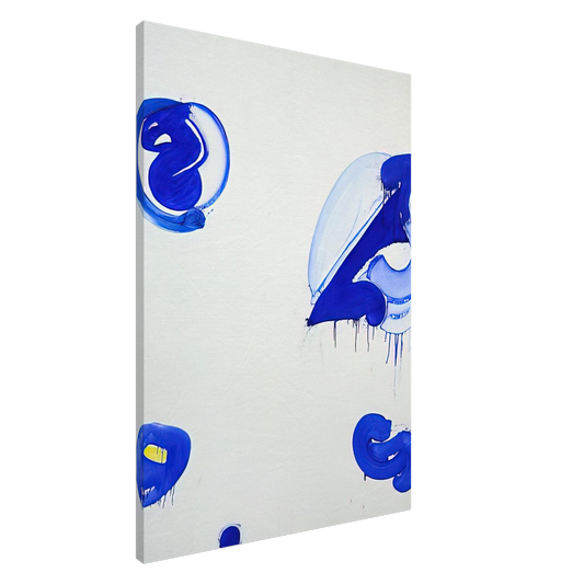 Sam Francis - Blue Balls V Canvas - 20x30 cm / 8x12 inches-canvas